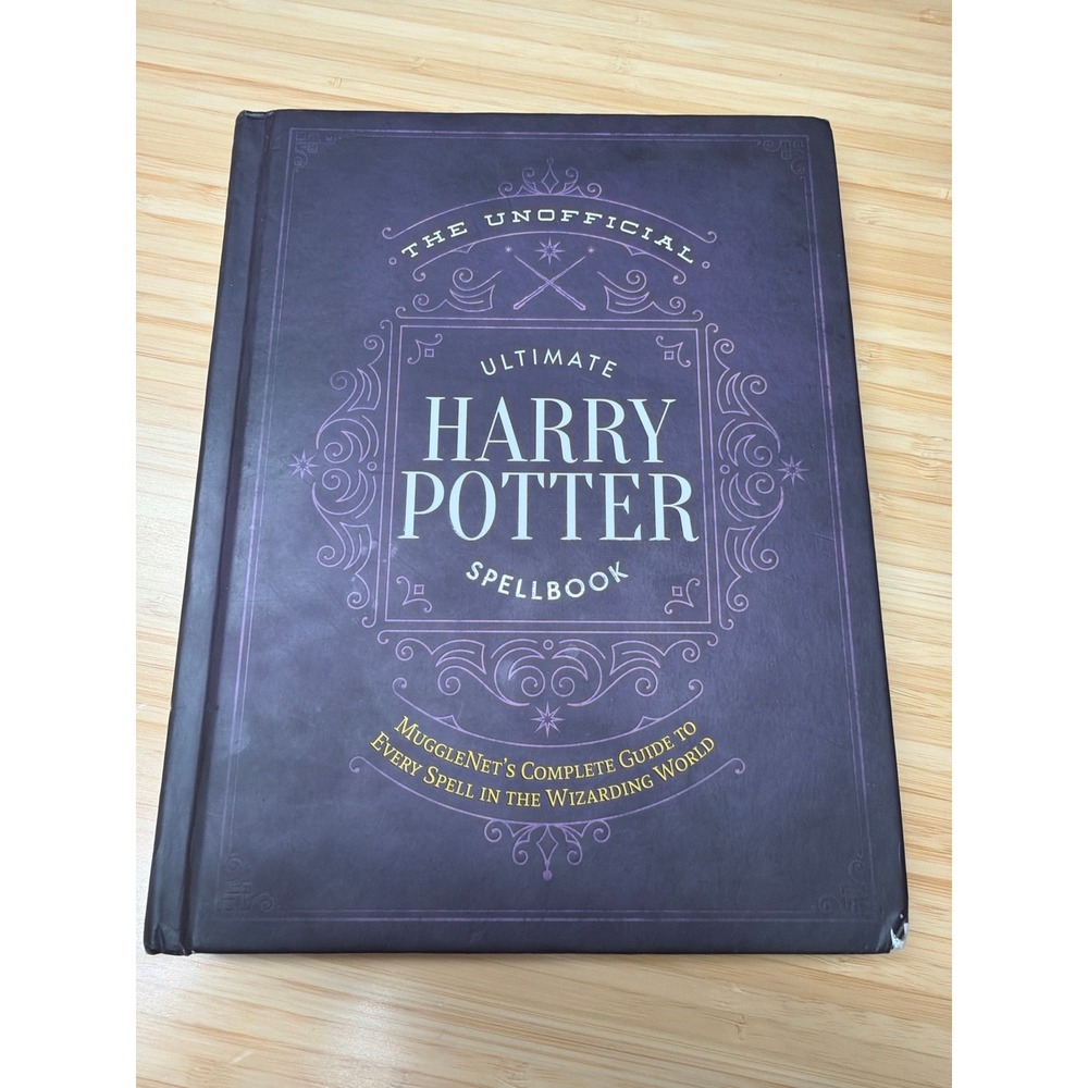 The Unofficial Ultimate Harry Potter‎ Spellbook HC 2019 MuggleNet Guide Book
